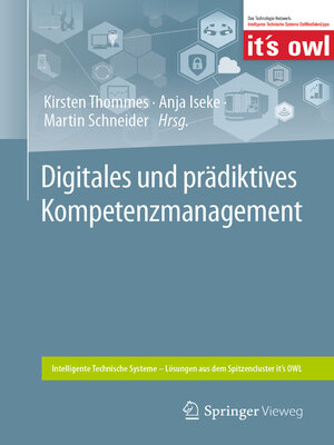 cover image of Digitales und prädiktives Kompetenzmanagement